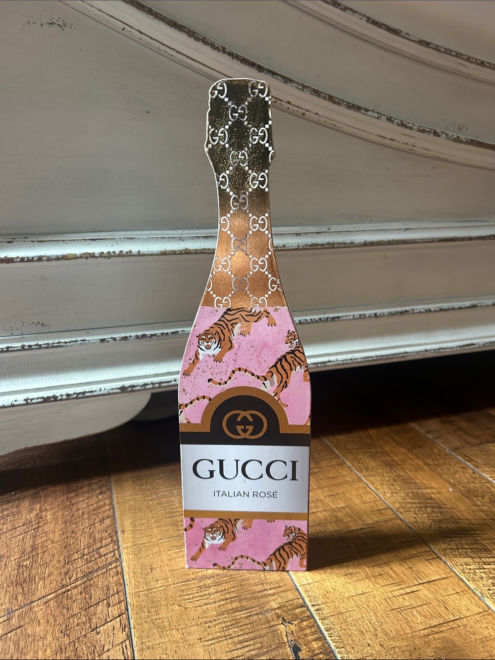 Gucci Pink and Gold Italian Rosé Decor